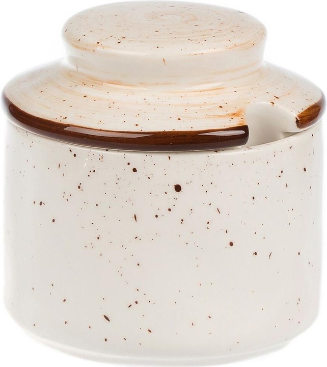 Сахарница P.L. Proff Cuisine Desert Fusion P6134209/0525-3 250 мл d=9,2 см h=9 см (фарфор)