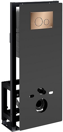 Система инсталляции для подвесного унитаза Wasserkraft Glan 66TLT.010.ME.BL.RG02