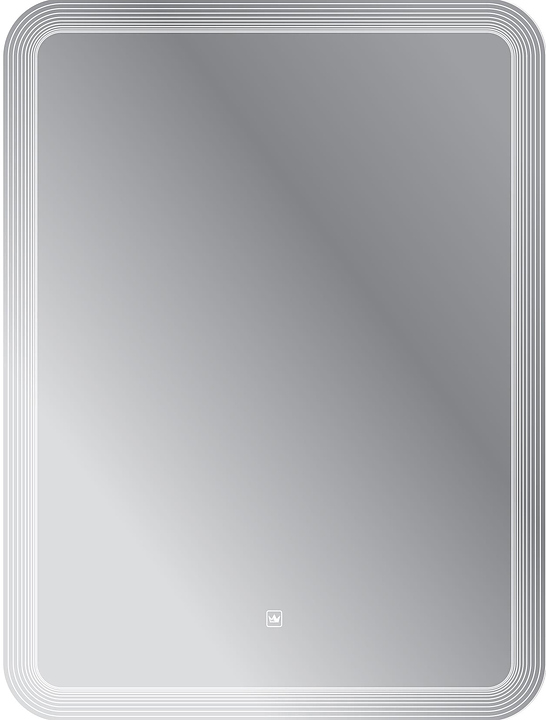 Зеркало CEZARES CZR-SPC-DUET-600-800-LED-TCH 60х80 см