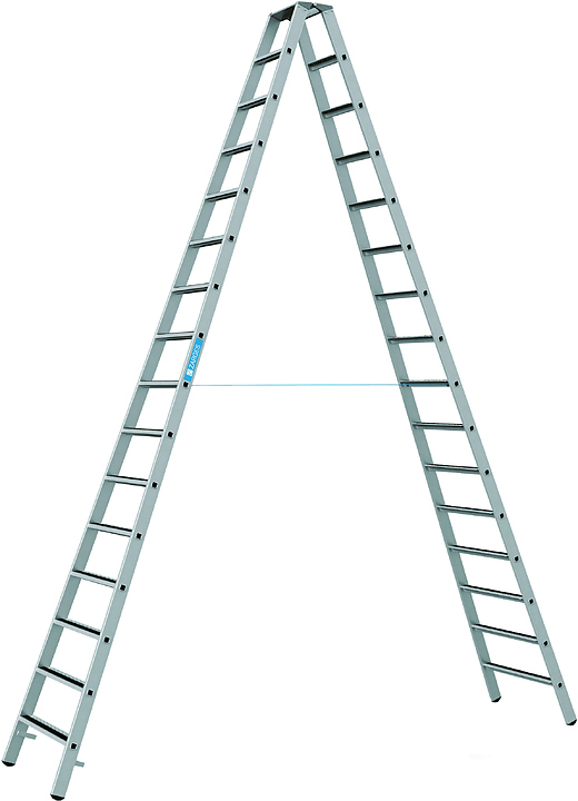 Стремянка ZARGES 41567 R13step B 2х16