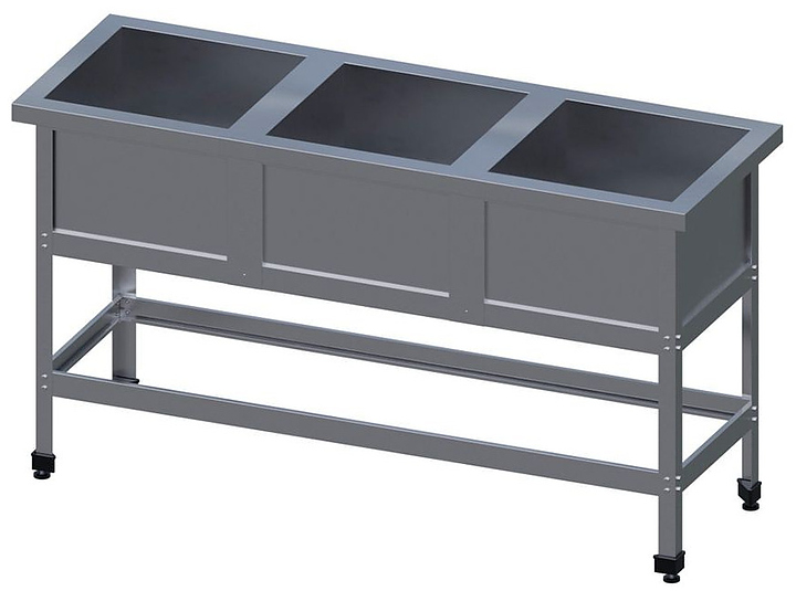 Ванна моечная VIATTO ВСМ-3/430-ЮТ