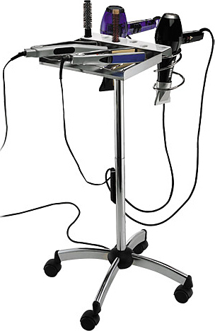 Тележка парикмахерская двухъярусная Artecno 820 Jolly metal