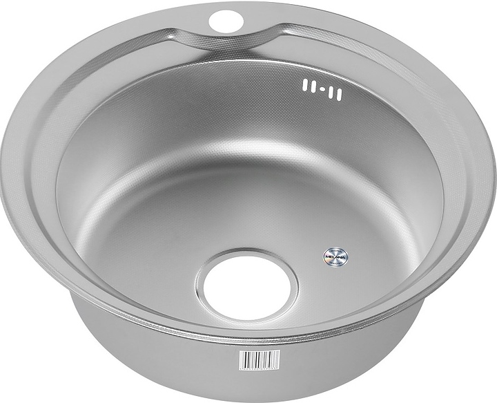 Кухонная мойка MELANA 510 157D t *15 0,6/170