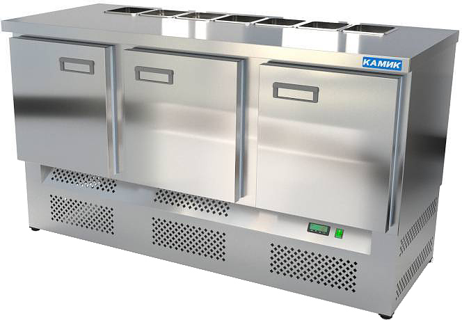 Стол холодильный для салатов КАМИК СОН-21551
