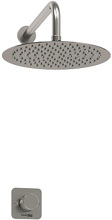 Встраиваемый комплект для душа Wasserkraft Tauber 6400 A6451.097.121 никель