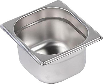 Гастроемкость VIATTO 816‑4 GN 1/6-100 (176х162х100) нерж. сталь