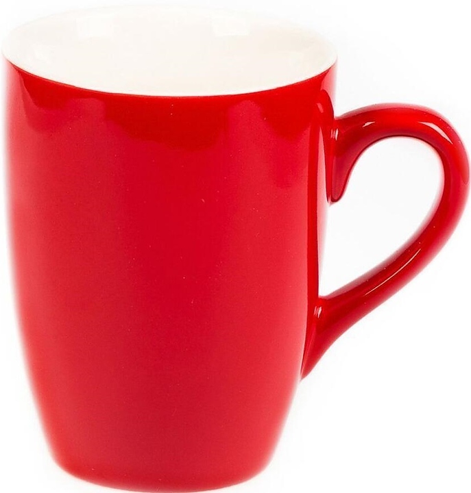 Кружка P.L. Proff Cuisine Barista 2620 (red) 320 мл d=8,2 см h=10,3 см (фарфор) красная