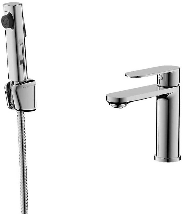 Смеситель для раковины Maretti Florenza FLG32RF70 с гигиеническим душем