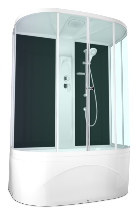 Душевая кабина Domani-Spa Neat high DS01N158HBM00 150х80 см