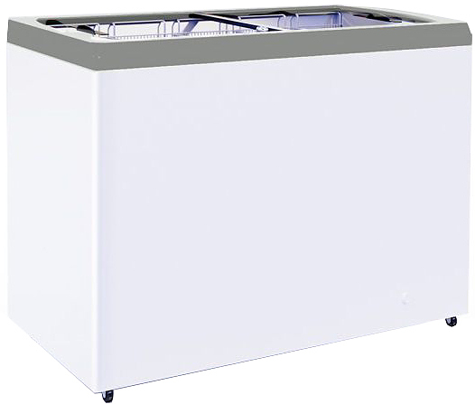 Ларь морозильный ITALFROST (CRYSPI) СF300F + 4 корзины, серый