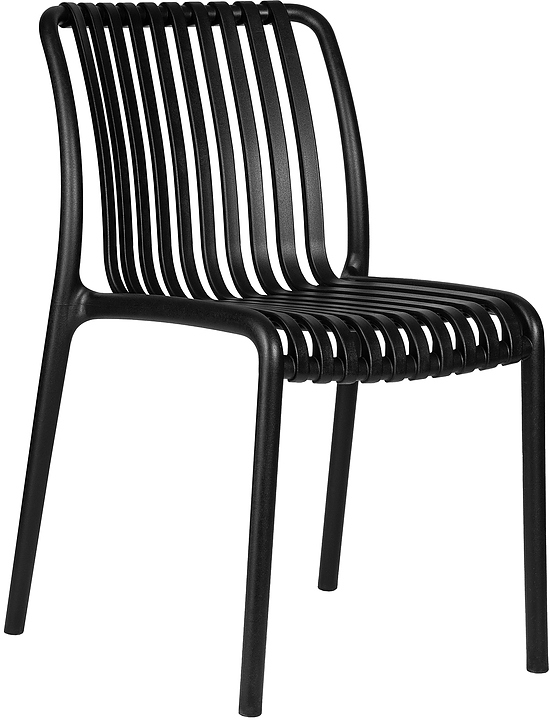 Стул обеденный DOBRIN 776PP-LMZL-N WALTER (черный) 4 шт.