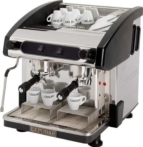 Кофемашина Expobar New Elegance Mini Pulser 2 GR Black (высокие группы)