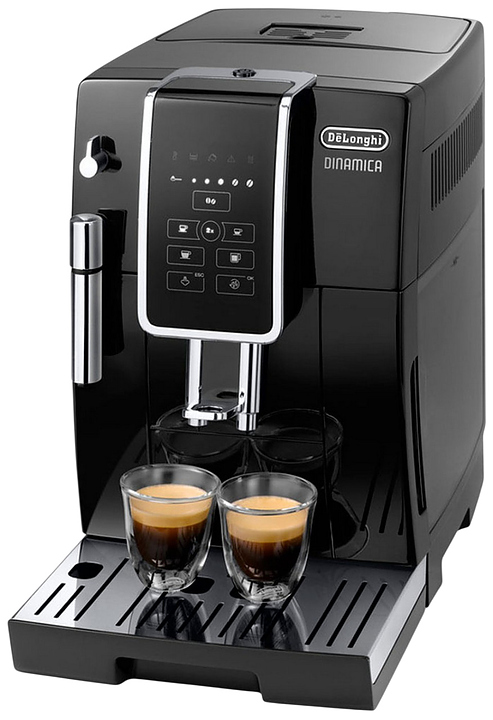 Кофемашина автоматическая De'Longhi Dinamica ECAM 350.15.B 1450 Вт, черный