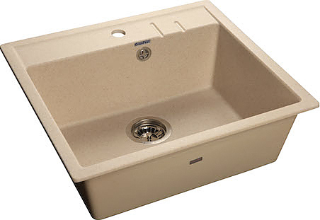 Кухонная мойка GranFest Quadro GF-Q560 бежевый