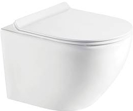 Унитаз подвесной с сидением Soft-close KollerPool Round RN-0520-RW
