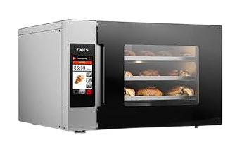 Печь конвекционная Fines FBM-40 S WT металлик, черный