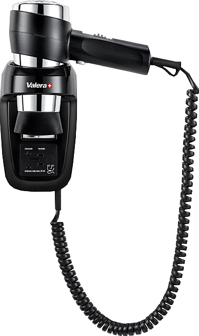 Фен настенный Valera Hospitality Action Protect 1600 Shaver черный