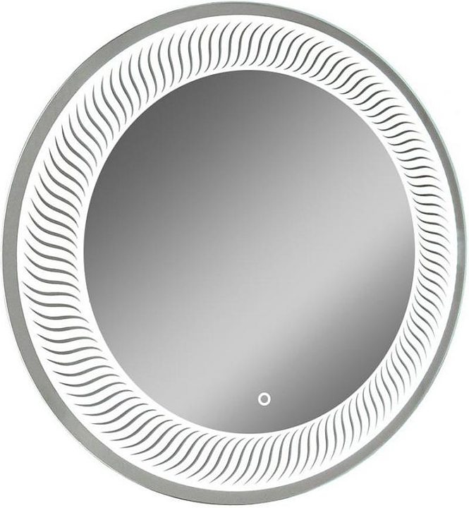 Зеркало Misty Стайл M1 D770 77х77 см, с подсветкой и сенсорным выкл.