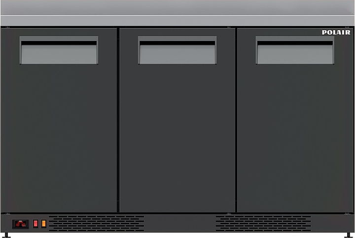 Стол холодильный POLAIR TM103-Bar с бортом