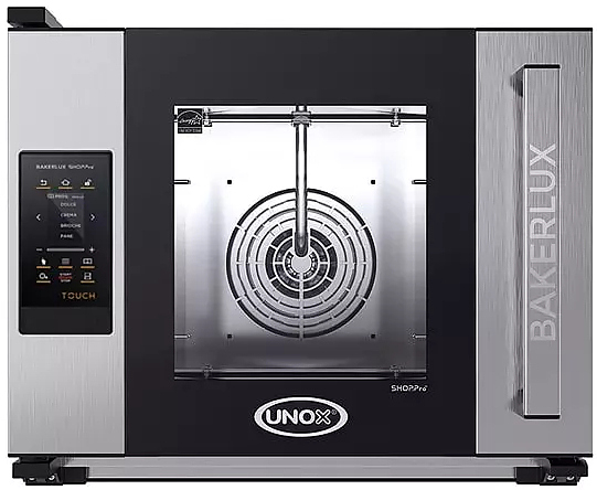 Печь конвекционная UNOX XEFR-04HS-ETRV Arianna без сливного отверстия