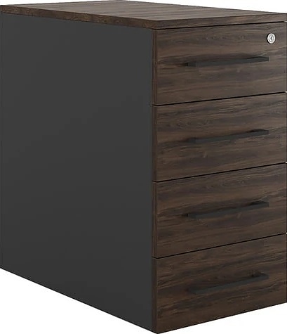 Тумба приставная КОБОР TS4-40/50 black/charlston