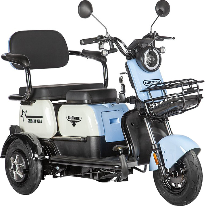 Трицикл Rutrike Gelbert Vega голубой