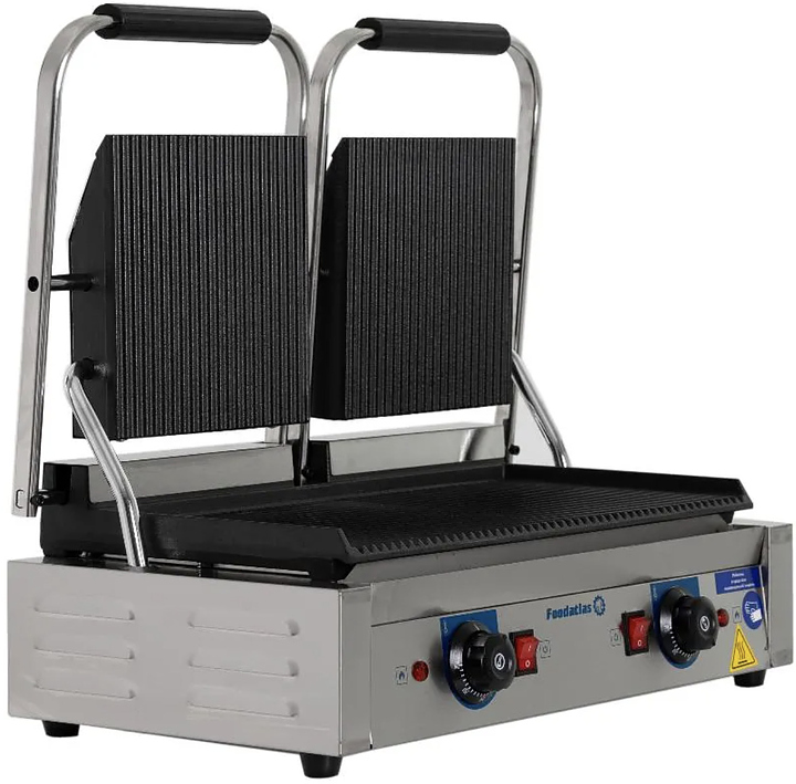 Гриль контактный Foodatlas EG-813 прижимной
