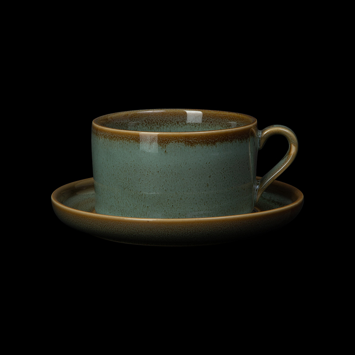 Чайная пара Corone Primavera HD003246/HD003247 280 мл (фарфор) зеленая