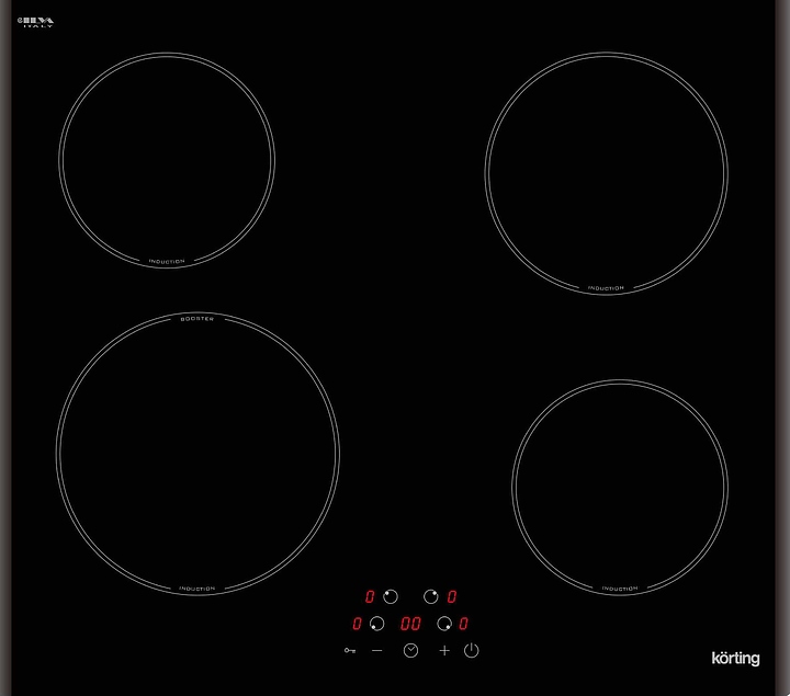 Варочная панель индукционная Korting HI 64013 B черная