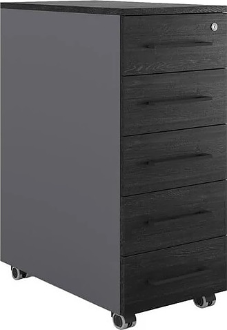 Тумба мобильная КОБОР TМ5-40/60 graphite/wood