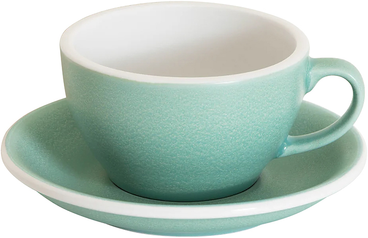 Пара кофейная Loveramics Egg C088-B147B 250 мл, изумруд