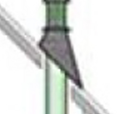 Фланец коаксиального дымохода Karma для камина STYLE D100/150