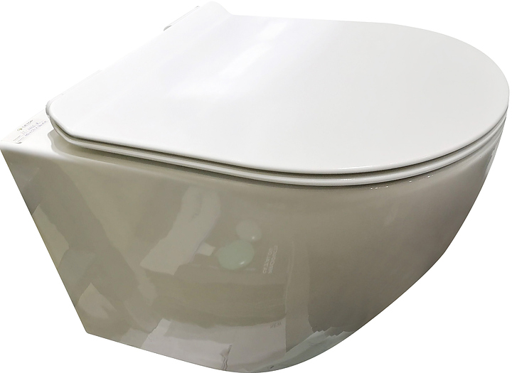 Унитаз подвесной с сиденьем Azario GRADO AZ0046, фаянс