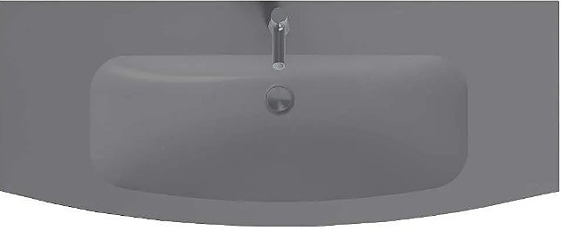 Раковина Jacob Delafon NONA EB1886RU-DE4 121х49,1 см, стекло