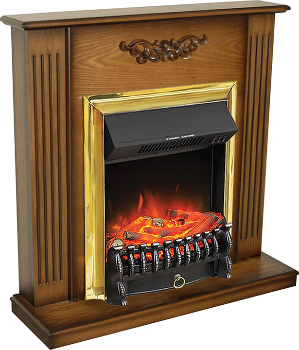 Каминокомплект Royal Flame Lumsden с очагом Fobos FX Brass