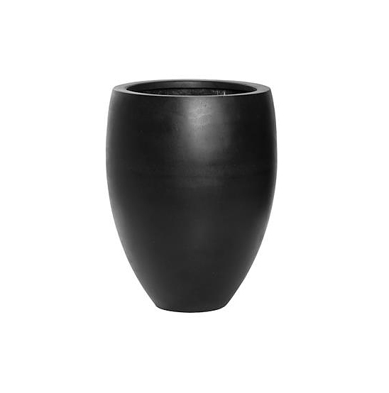 Кашпо Pottery Pots Bond (68х85 см) черное матовое