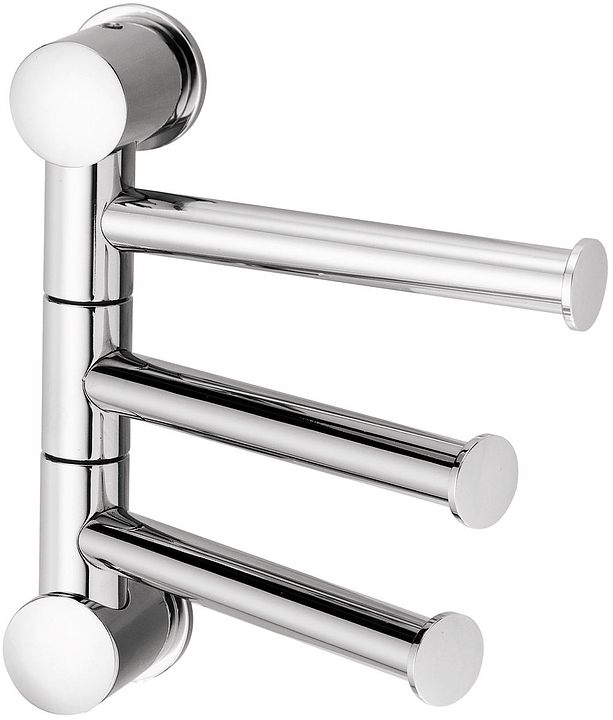 Полотенцедержатель тройной поворотный Wasserkraft K-1053 хром