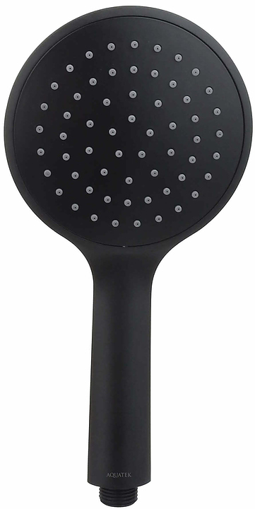Душ ручной Aquatek Вега 1jet AQ2001MB черный матовый