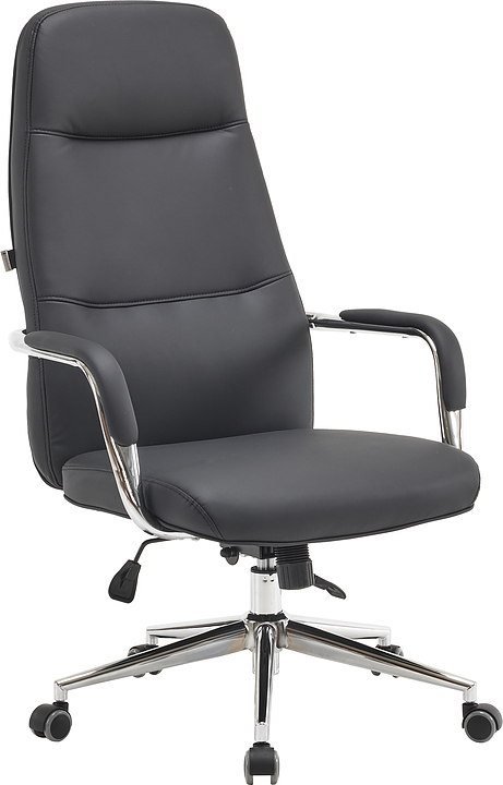 Кресло руководителя Everprof Vesta (экокожа) черное