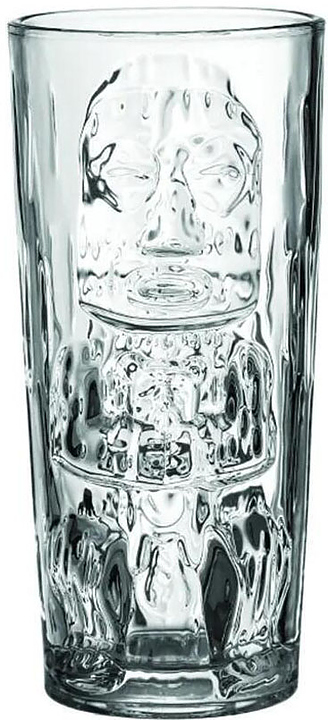 Бокал стакан для коктейля P.L. Barbossa Bad Guys Bar Тики 430 мл прозрачный