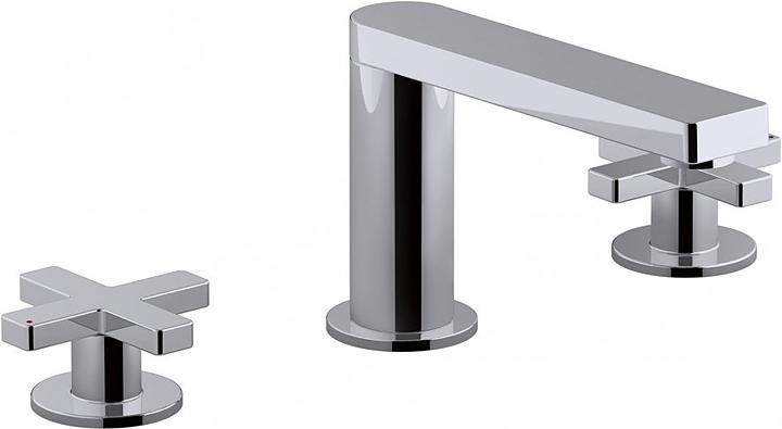 Смеситель двурычажный Jacob Delafon COMPOSED E73060-3-CP