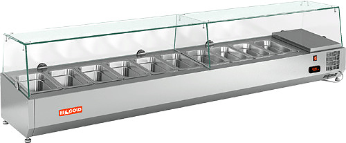 Витрина холодильная HICOLD VRTG 2010 (1/4)