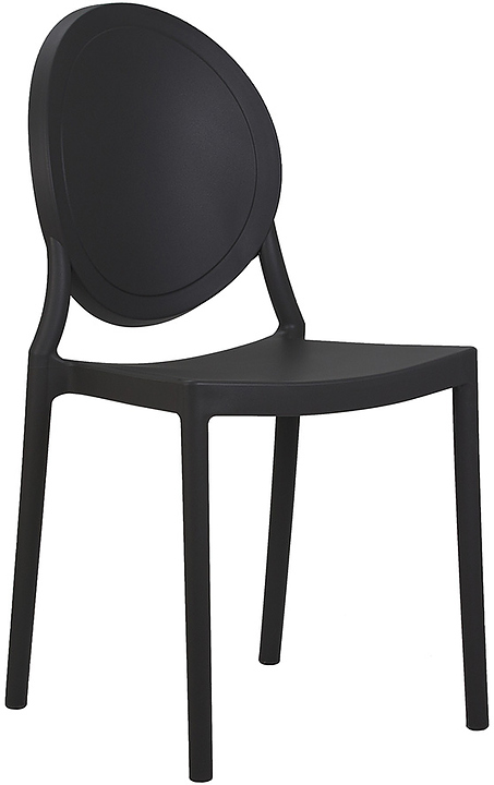 Стул обеденный DOBRIN 712PP-LMZL ALBERT (черный) 4 шт.