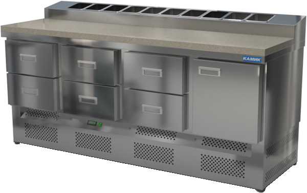 Стол холодильный для пиццы КАМИК СОПН-К-162076