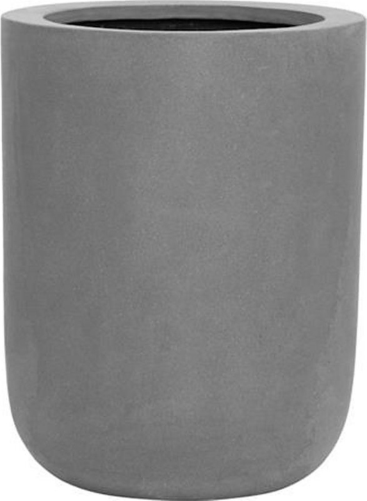 Кашпо Pottery Pots Dice (46х60 см) серое матовое