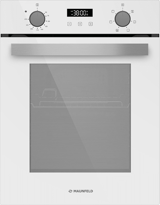 Духовой шкаф Maunfeld EOEM516PW белый / стекло