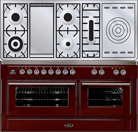 Газовая плита с духовым шкафом ILVE M-150FSD-VG