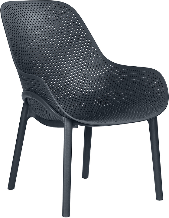 Кресло DOBRIN 756PP-LMZL LONZO антрацит