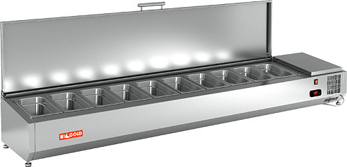 Витрина холодильная HICOLD VRTU 2010 (1/4)