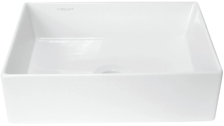 Раковина SANITA LUXE Novel Slim 40 40х34,9 см, белый